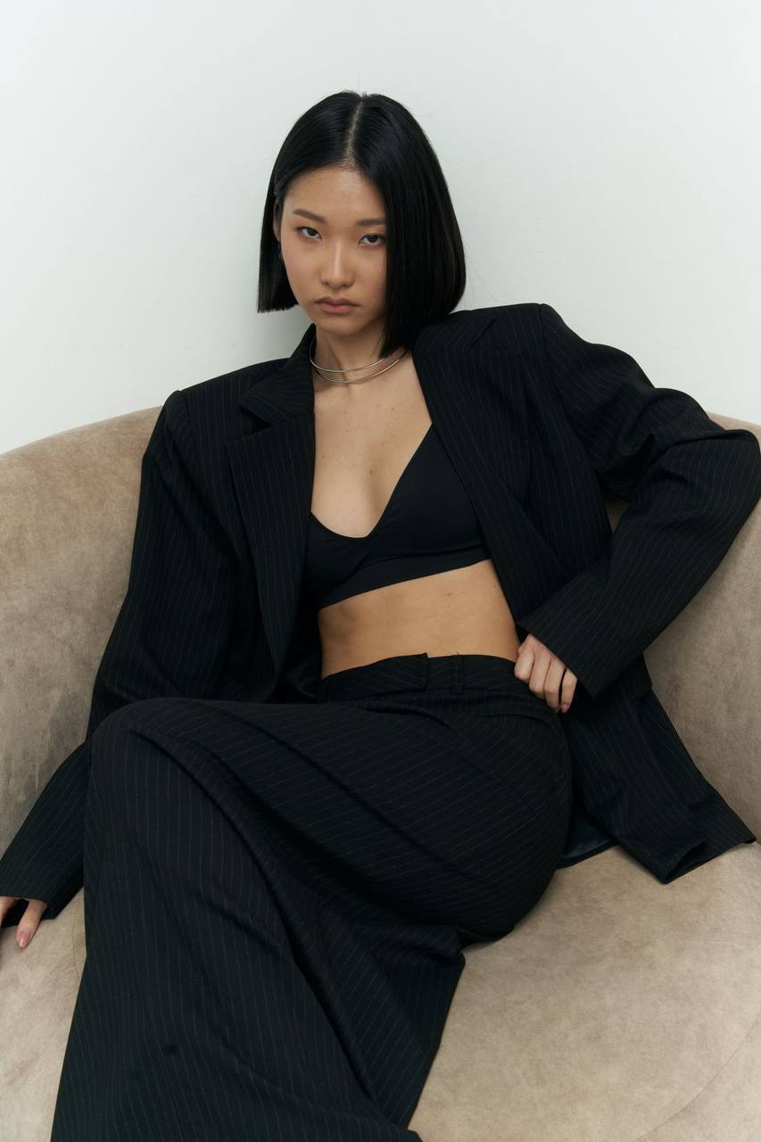 Tailleur jupe Rosali sans fente