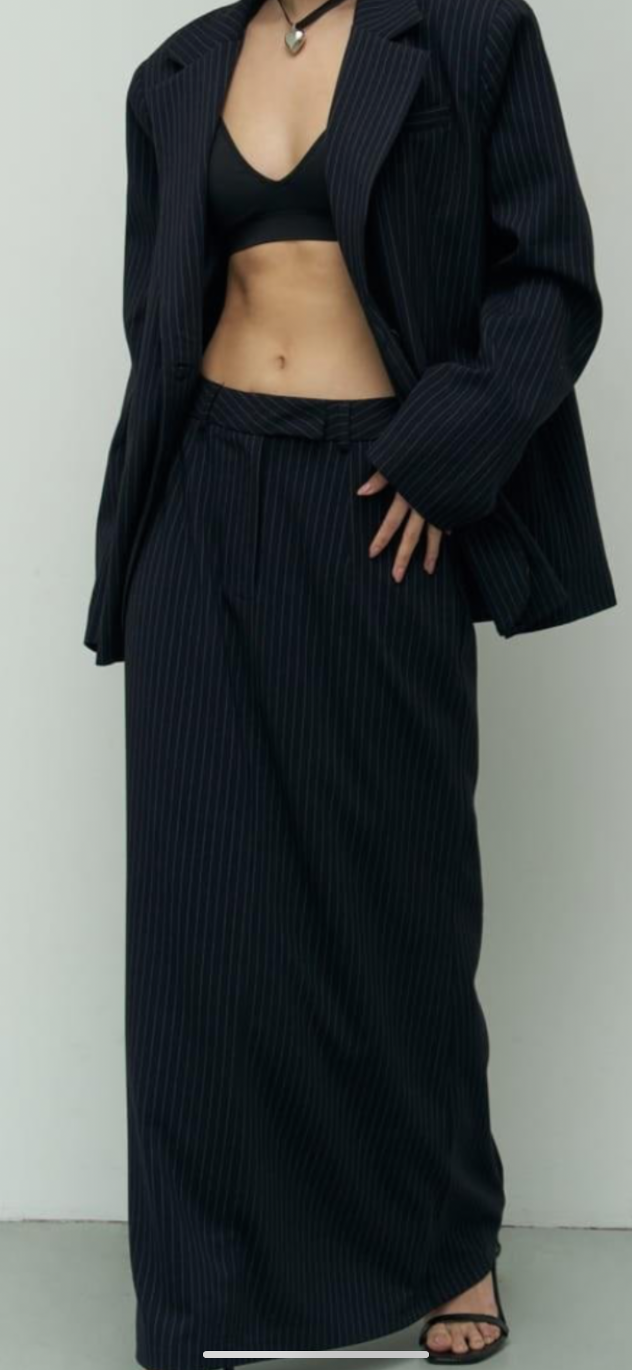 Tailleur jupe Rosali sans fente