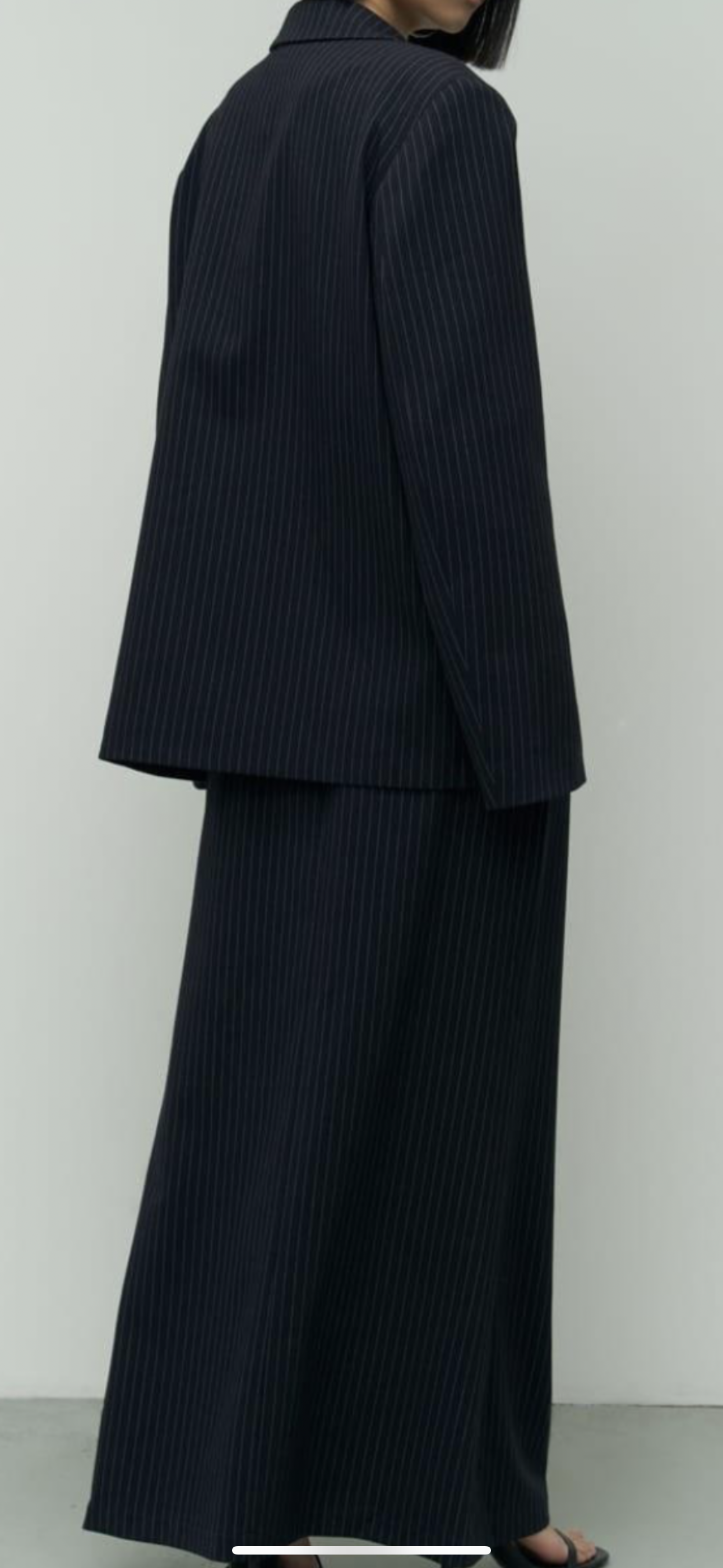 Tailleur jupe Rosali sans fente