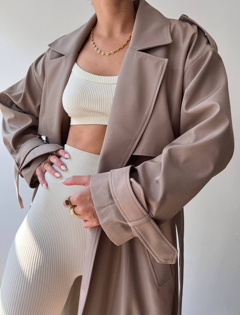TRENCHCOAT OVERSIZE