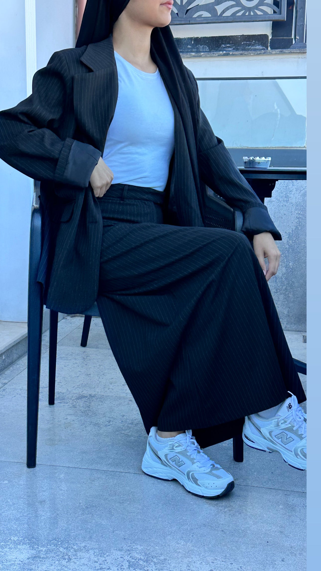 Tailleur jupe Rosali sans fente