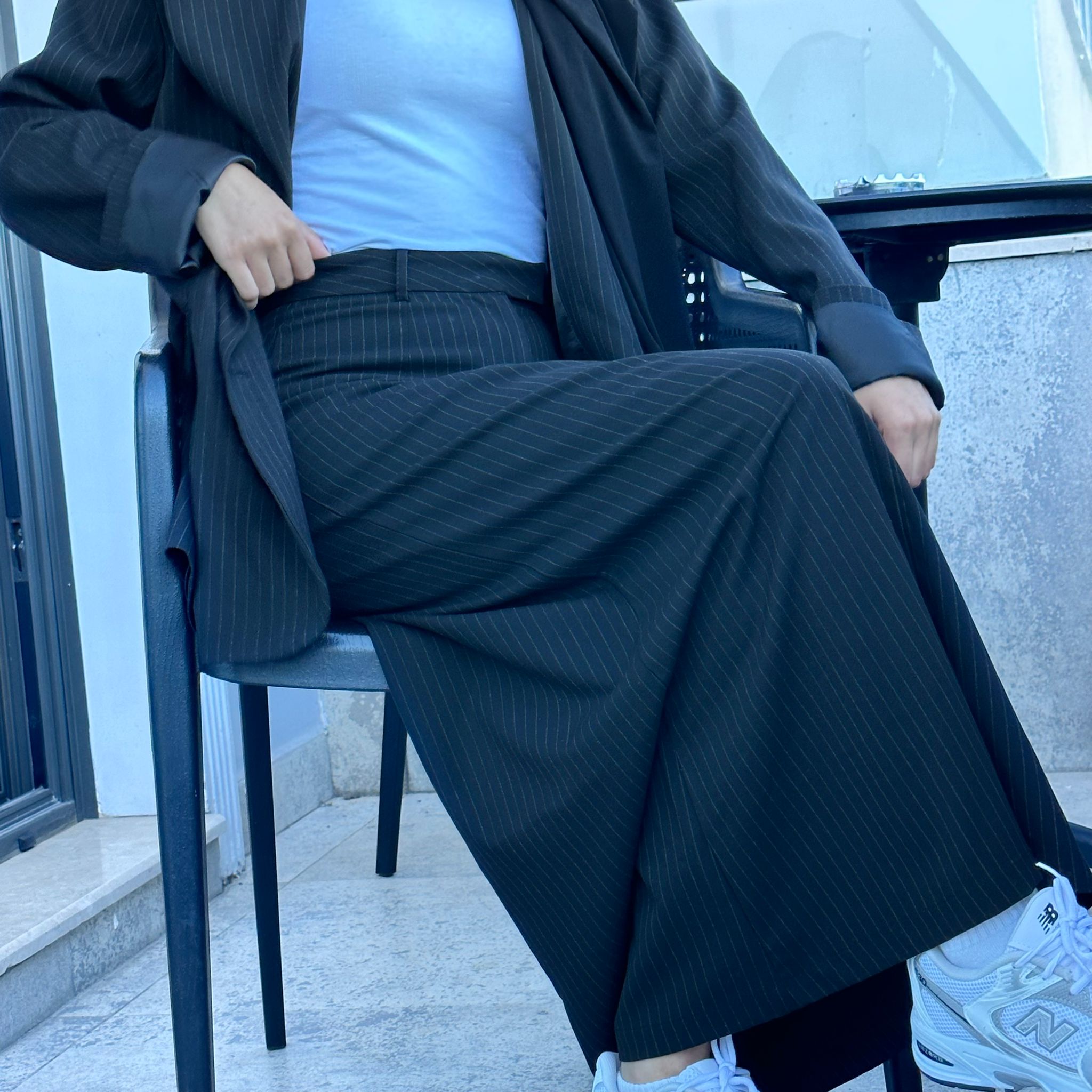 Tailleur jupe Rosali sans fente
